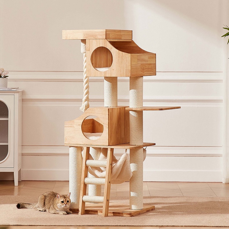 PS1105 WOOD CAT TREE