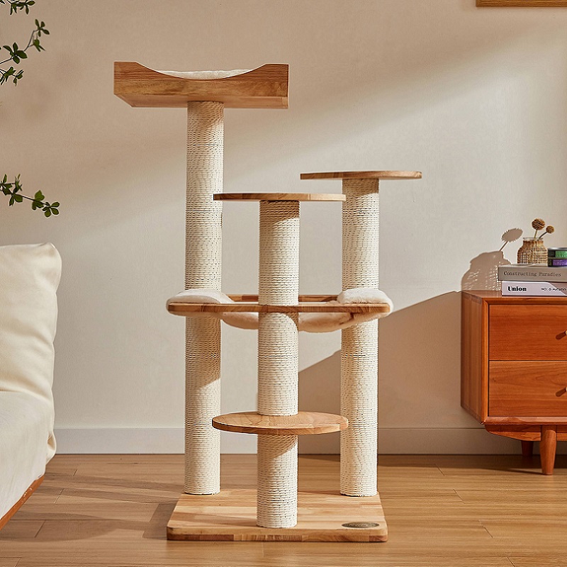 PS1287 WOOD CAT TREE