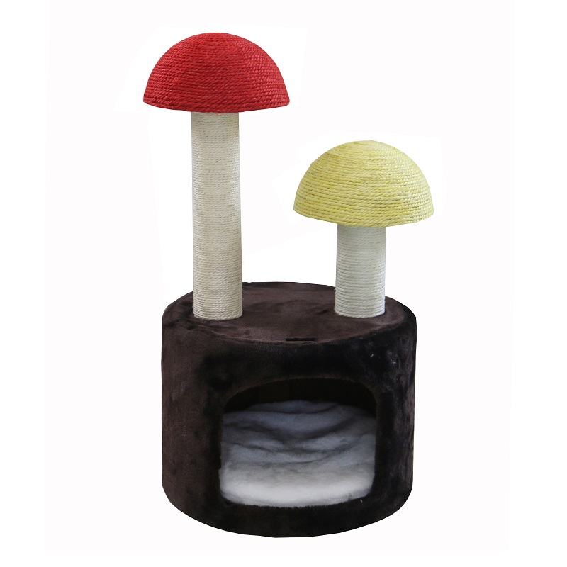 PS1269 MUSHROOM CAT TREE