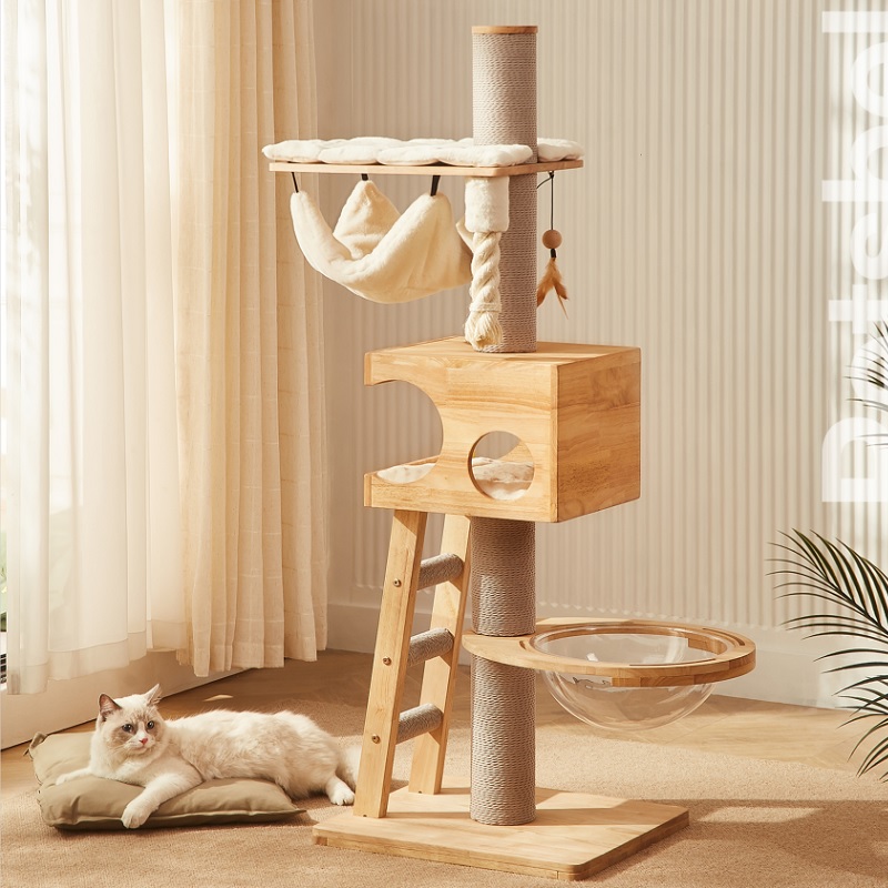 PS820 Wooden CAT TREE